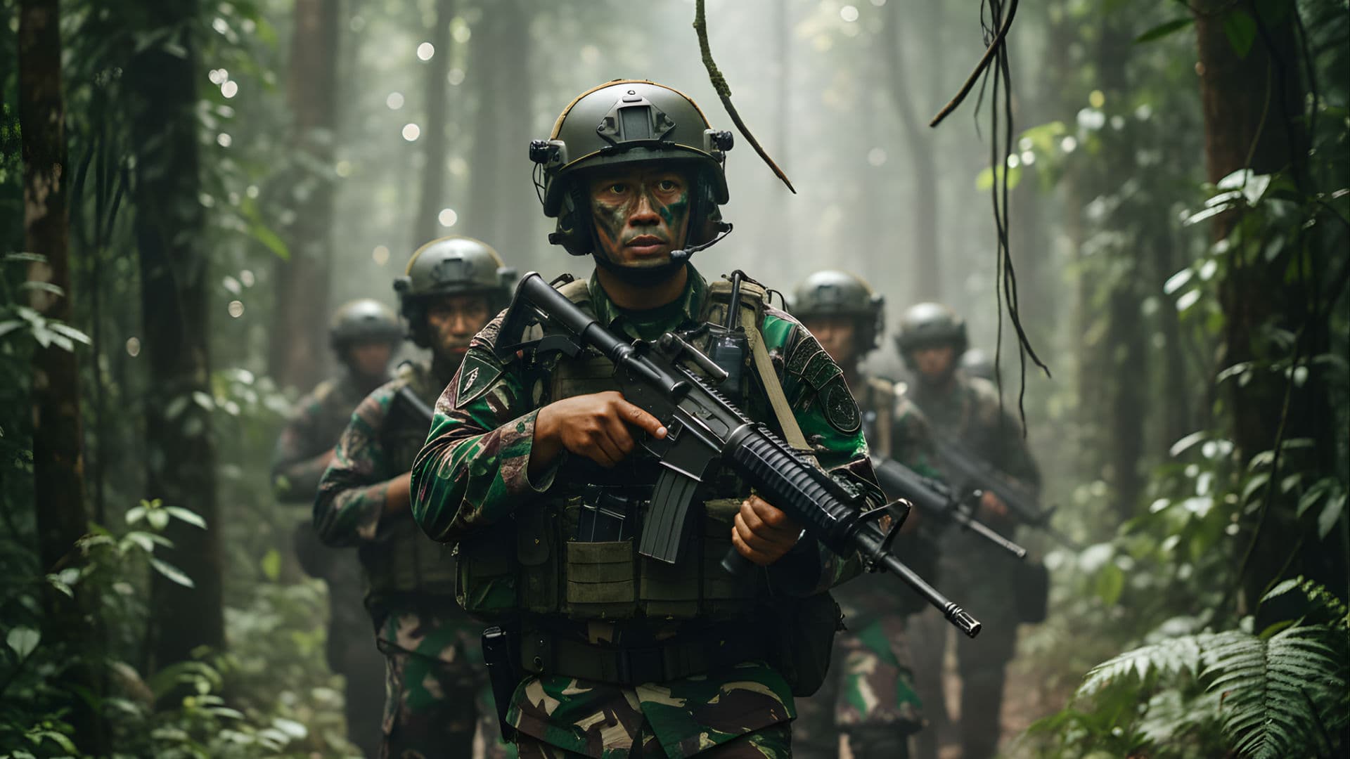 Latar belakang pertahanan militer